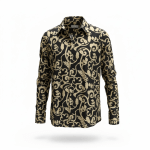 Premium Baroque Print Full Sleeve Shirt