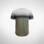 Premium Gradient Stripe T-Shirt - Image 2